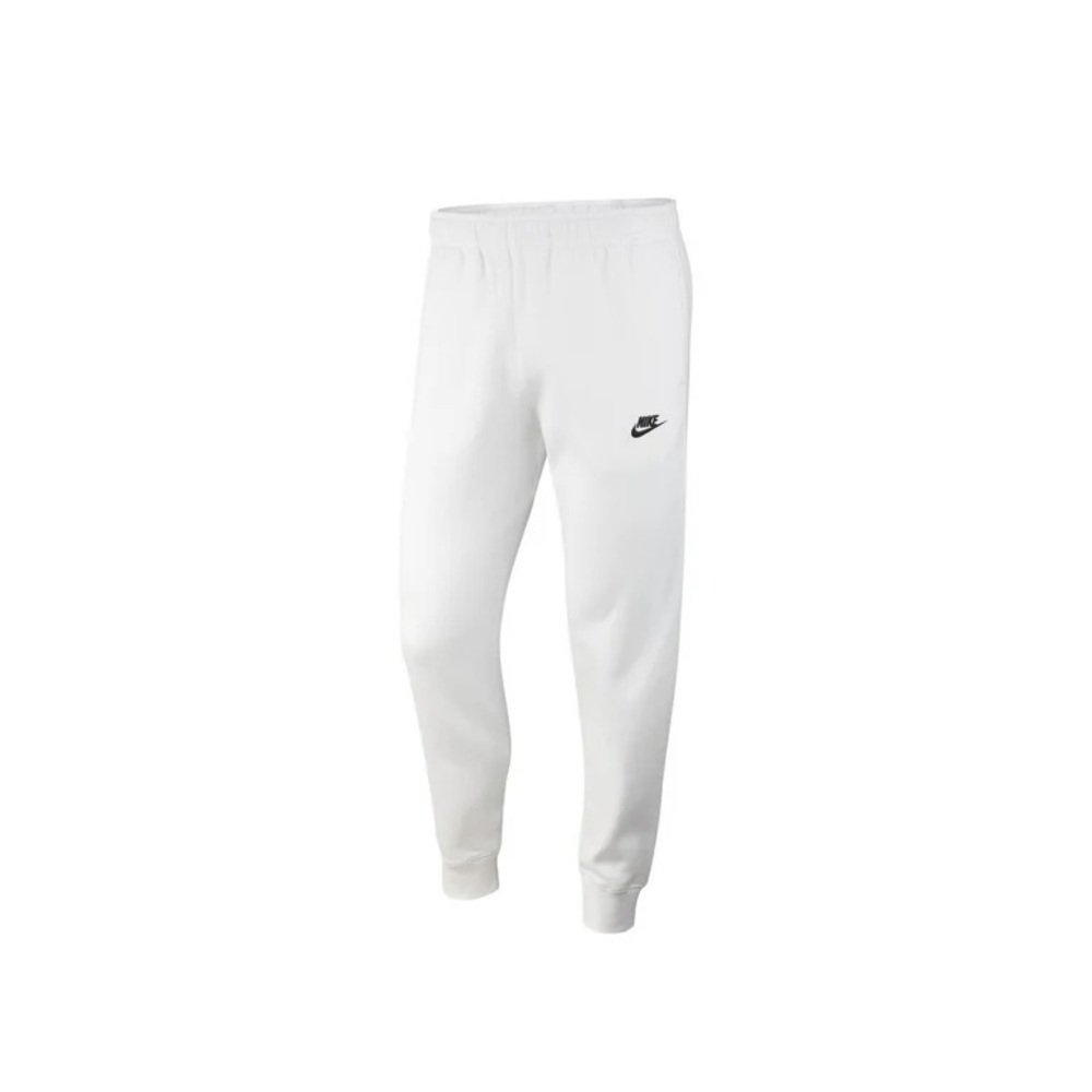 Nike Men's Classic White Sweatpants - Picture 2 of 8